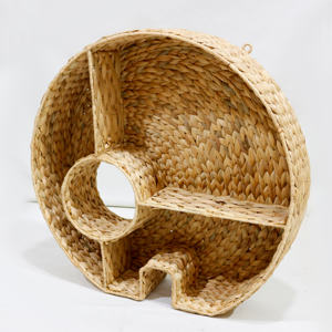 Artex Dong thap handwoven Boho ตกแต่งผนังโรงงานโดยตรงแฮนด์เมดหญ้าทะเลผักตบชวาตกแต่งบ้าน - Product Image 1