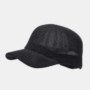 Spring and <b>Summer</b> New Paper <b>Straw</b> Breathable Baseball Cap Literary Solid Color Adjustable Sunshade Caps - Product Image 4