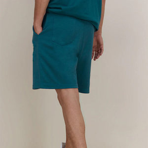 2026 New <b>Men</b> Fleece <b>Shorts</b> Casual Everyday Wear Soft Fabric <b>Elastic</b> <b>Waistband</b> Adjustable Drawstring Gym Workout Running <b>Shorts</b> - Product Image 6