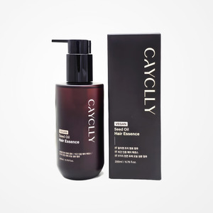 น้ำมันบำรุงเส้นผมสูตรเกาหลี K-Beauty CAYCLLY Seed Oil Hair Essence ผลิตในเกาหลี 200 มล. ผลิตภัณฑ์บำรุงเส้นผม - Product Image 4