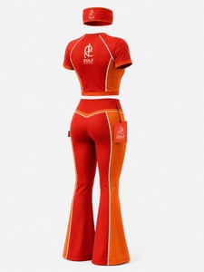 Conjunto Deportivo de 3 Piezas para Mujer, Verano, Uso Diario, con Top, Leggings y Diadema, para Gimnasio/Yoga/Viajes, Secado Rápido, Transpirable - Product Image 2