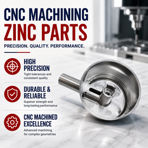 Usinage CNC de pièces en zinc - Product Image 2