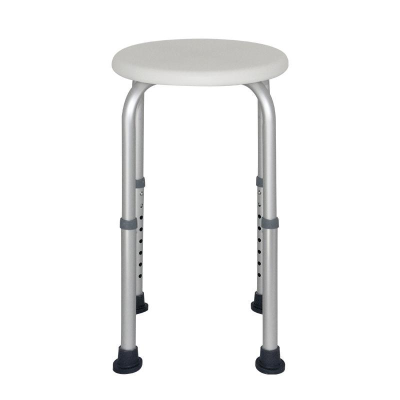 MN-XZY002 Rotary Bath Shower Chair with Armrests Adjustable Elder Portable Folding Bath  Chair