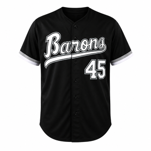 Custom Adult Men's Baseball Jerseys-High Quality Custom Printed Designs Solid Colors Custom Logo Sizes Available Packaging - Product Image 1