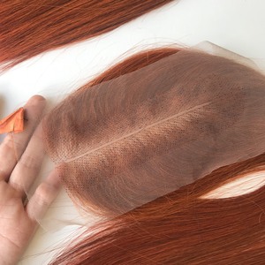 Super doble dibujado precio al por mayor sin procesar Paquete de cabello humano cierre crudo vietnamita virgen cabello cutícula alineada Se puede teñir - Product Image 5
