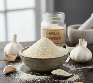 Poudre d'ail de haute qualité en vrac, fournie par le fabricant pour l'industrie des épices, la cuisine, l'assaisonnement et la transformation alimentaire, disponible à la vente - Product Image 2