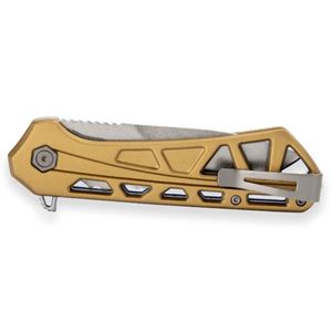 Cuchillos Plegables para Exteriores, Hoja de Acero Inoxidable, Borde Afilado, Cuchillos Compactos EDC, Cuchillos Utilitarios Portátiles para Acampar, Senderismo, Viajes, Supervivencia - Product Image 4