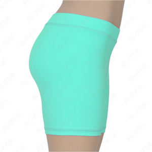 Short à carreaux haute élasticité personnalisé pour femmes Short de motard de yoga sans couture extensible Booty Running Yoga Short de gymnastique pour femmes - Product Image 5