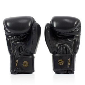 ถุงมือฝึกซ้อมหนังแท้ Fairtex สีดำคุณภาพสูง ระบายอากาศได้ดี สำหรับทุกเพศ เหมาะสำหรับการต่อสู้ คิกบ็อกซิ่ง MMA สปาร์ริง และมวย - Product Image 2