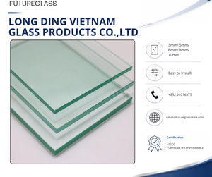 กระจกนิรภัย FUTUREGLASS LDV-RG-48 รูปทรงแบน สำหรับทำราวบันได ทนทานต่อสภาพอากาศ ดีไซน์ไร้กรอบ หนา 1-19 มม. รับประกัน 2 ปี - Product Image 1
