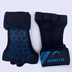 Custom Half-finger Gym Fitness Gloves <b>Foam</b> <b>Padding</b> Bodybuilding Training Palm Protection Cross-fit Weightlifting Unisex workout - Product Image 1