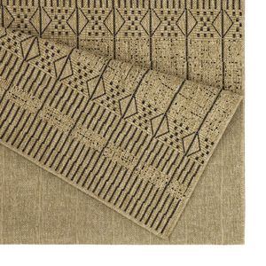 Earth GC_NTL1008 Tappeto per interni/esterni in juta/nero 7 piedi 10 pollici. X 10 piedi 3 pollici Taglia 10 pollici. X 10 Pollici Set - Product Image 3