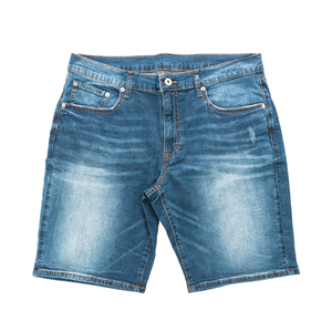 Shorts décontractés pour hommes – Couleur unie durable, mi-longs, respirants, coupe décontractée vintage, design 4 poches, fournisseur en gros - Product Image 3