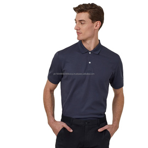 Polo de Hombre de Alta Calidad, 220 GSM, 100% Algodón, Logotipo Personalizado, Diseño de Talla, Ropa de Trabajo, MOQ Bajo, Precio, Corte Clásico, Cuello y Puños Acanalados - Product Image 6