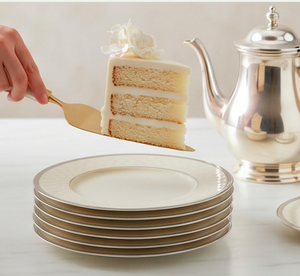 Ensemble de service à gâteau en acier inoxydable finition or avec poignée en nacre, parfait pour les mariages, les cadeaux et les occasions spéciales - Product Image 5