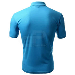Chemise polo en coton piqué classique, respirante et douce, coupe confortable pour homme, idéale pour les activités quotidiennes, les voyages, le sport et les occasions décontractées. - Product Image 2