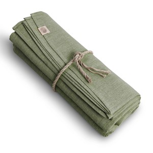 Servilletas de Tela 100% Algodón Sólido, Accesorios de Servilletas de Primera Calidad - Product Image 1