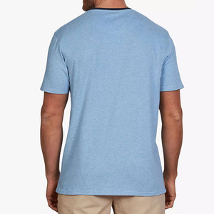 Camiseta de hombre con contraste de color, el mejor material, venta al por mayor, corte holgado, estampada, 100% algodón, calidad premium. - Product Image 2