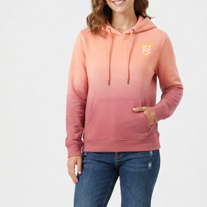 Sudadera con Capucha de Forro Polar Transpirable y Ecológica para Mujer, con Logotipo Frontal, Manga Regular, Ropa Casual de Invierno, Sudadera Tejida 100% Algodón - Product Image 2