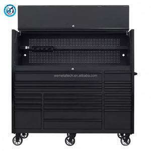 <span class=keywords><strong>183</strong></span>*63*175cm Gabinete de herramientas de metal 19 Ruedas Azul Estilo básico OEM de alta calidad - Product Image 6