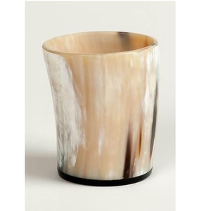 Coupe à boire en corne de buffle naturelle, gravée et polie, de haute qualité, style viking, faite à la main, avec logo personnalisé, mug médiéval en corne de buffle. - Product Image 5