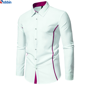 Camisa Casual Premium de Alta Calidad, Diseño Casual, Manga Larga, 100% Algodón, Estampado Multicolor, para Hombre, Cómoda y Transpirable - Product Image 4