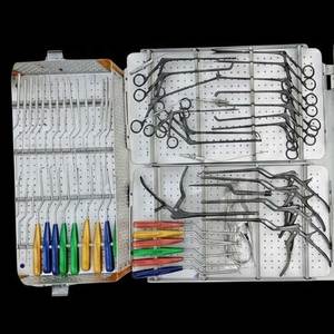 Kit de cirugía espinal mínimamente invasiva Phantom ML MIS, sistema Metrix con instrumentos y retractores, de acero inoxidable con caja - Product Image 5