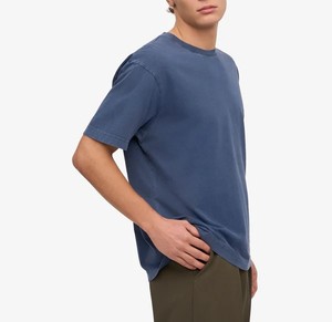 T-shirt pour homme le plus vendu, col rond, manches courtes, léger, séchage rapide, coupe ample, décontracté, pour l'été, couleur unie - Product Image 6