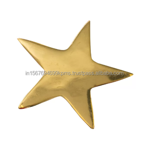 Préparer le stock de noël Trending Star Rond de serviette pour la table Décoratif de haute qualité Style américain Anneaux de serviette de mariage - Product Image 1