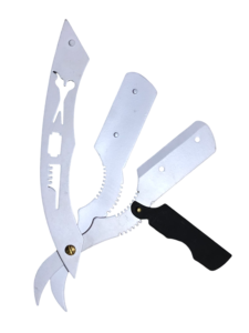 High Quality Professional Barber Straight <b>Razor</b> Retro Folding Stainless Steel Hair Cutting <b>Razor</b> - Product Image 5