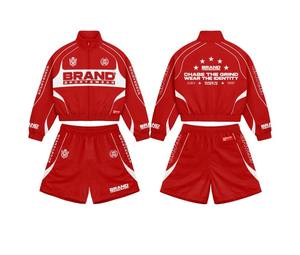 Conjuntos de Ropa de Mujer de Algodón con Logotipo Personalizado OEM, Conjunto de 2 Piezas Ajustado, Tejido de Punto, Ropa Deportiva Informal, Top y Pantalones Cortos para Mujer - Product Image 5