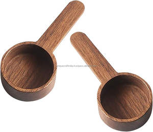 Cuchara de Té de Bambú Ecológica, Cuchara Medidora de Madera con Mango Personalizado, Proveedor Mayorista OEM - Product Image 1