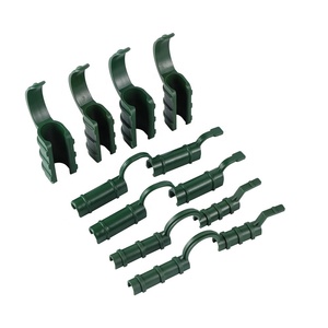 Clips de fixation pour tubes de serre en <span class=keywords><strong>plastique</strong></span> de 8, 11, 16, 20 mm, clips de fixation pour film d'ombrage, boucle de fixation pour filet, pince - Product Image 1