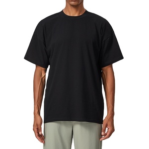 Custom Wholesale Top trending T-Shirt Manufacturers Best quality Shorts Sleeve Streetwear Plain Cotton T-Shirt for Men - Product Image 2