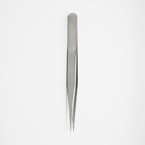 Pinzas Oftálmicas para Joyeros No. Pinzas Quirúrgicas de Precisión Rectas de Tres Puntas, Acero Inoxidable, Punta Fina, Instrumento Quirúrgico - Product Image 4
