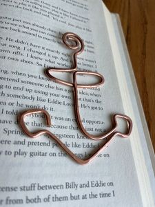 Decorative Copper Bookmark Featuring Traditional Craftsmanship For Novels Journals Diaries And <b>Educational</b> <b>Books</b> - Product Image 5