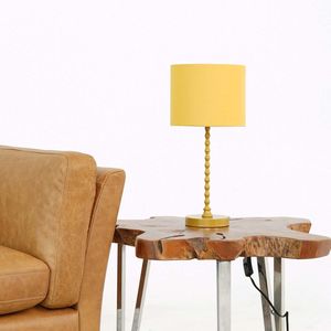 Modern Classic Ochre Gold 110 120V <b>Table</b> Lamp for Living Room Bedroom & <b>Study</b> Easy Decorative Sereno Desk Lamp - Product Image 1