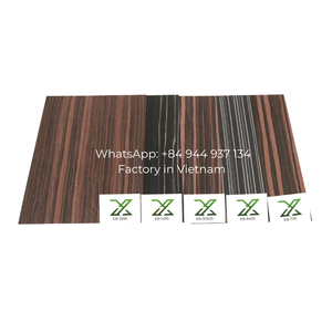 Good Quality Eco Friendly Engineered Ebony <b>Veneer</b> Panels Rotary Cut 2500x640mm for Furniture and Door Applications - Product Image 2