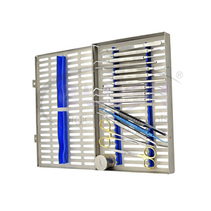 15-Piece Stainless Steel Manual Dental Bone Grafting Kit Sinus Lift Implant Instruments Set CE Certified By <b>Blush</b> Surgical - Product Image 3