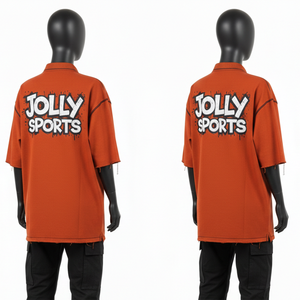 Polo de Algodón GSM Premium Transpirable para Mujer, Estilo Urbano con Paneles de Patchwork, Polo Personalizado con Logotipo por Transferencia Térmica - Product Image 6