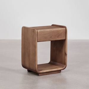 Mesita de noche rectangular Vandana Arion Astra con cajón 40x30 cm en madera Tinsley - Product Image 3