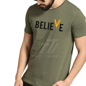 Camiseta Personalizada con Serigrafía para Hombre, Camiseta con Serigrafía para Hombre al por Mayor, Camiseta con Serigrafía para Hombre de Alta Calidad - Product Image 2