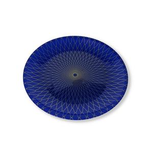 Hanoi's RD22 Food Blister Processed Logo Folin Brand 220mm Diameter Circle Shape Plastic Bowls Trays Custom Colors Wholesale - Product Image 3