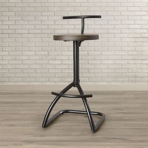 Tabouret de bar en métal doré de haute qualité, chaise rembourrée moderne pour comptoir de cuisine, restaurant, café, bar de luxe moderne à hauteur de comptoir - Product Image 3