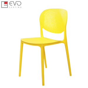Durable Plastic <b>Chair</b> for Indoor and Outdoor Use with Lightweight <b>Stackable</b> Construction - Product Image 1