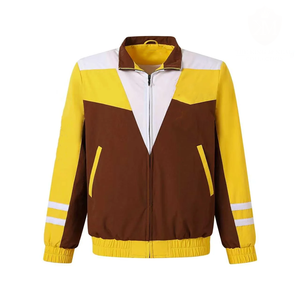 Chaqueta Iota Marrón Personalizada con Cremallera Completa, Cortavientos, Ropa de Fraternidad Griega, Ligera, Venta al por Mayor, Fabricante, Proveedor, OEM/ODM - Product Image 1