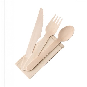 Fourchettes en bois de bouleau compostables de 155 mm, best-seller, pour restaurant, lot de 25 pièces, pour aliments chauds et froids - Product Image 1