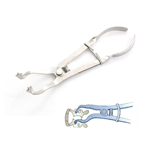 Pinzas de dique de goma Palmer de acero inoxidable de alta calidad de 17 cm, las más vendidas - Product Image 6