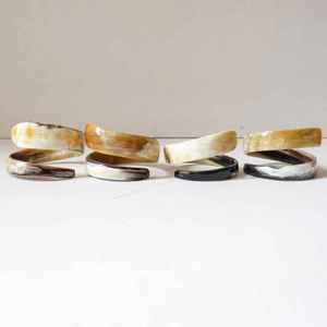 Hand Crafted Natural Ox Horn Spiral Snake <b>Bracelet</b> Real Horn Bangles Wide Cuff Buffalo Horn Jewelry <b>Boho</b> <b>Bracelet</b> New Style - Product Image 5