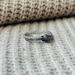 Boho Oxidized Silver Plated <b>Labradorite</b> Brass <b>ring</b> Vintage Dainty Handmade Wholesale <b>Ring</b> For Women - Product Image 5